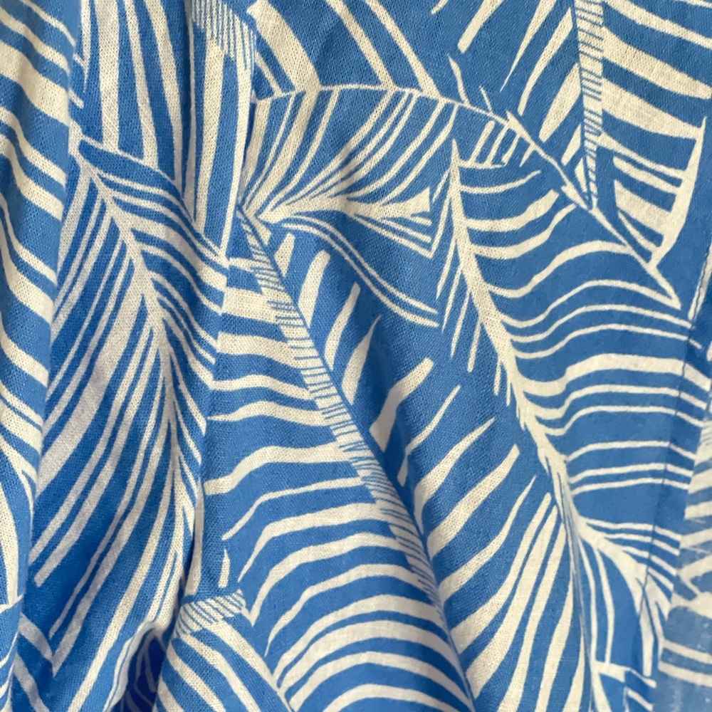 Floral Front Tie Crop Top Shade & Shore Women’s Size S - Picture 7 of 9